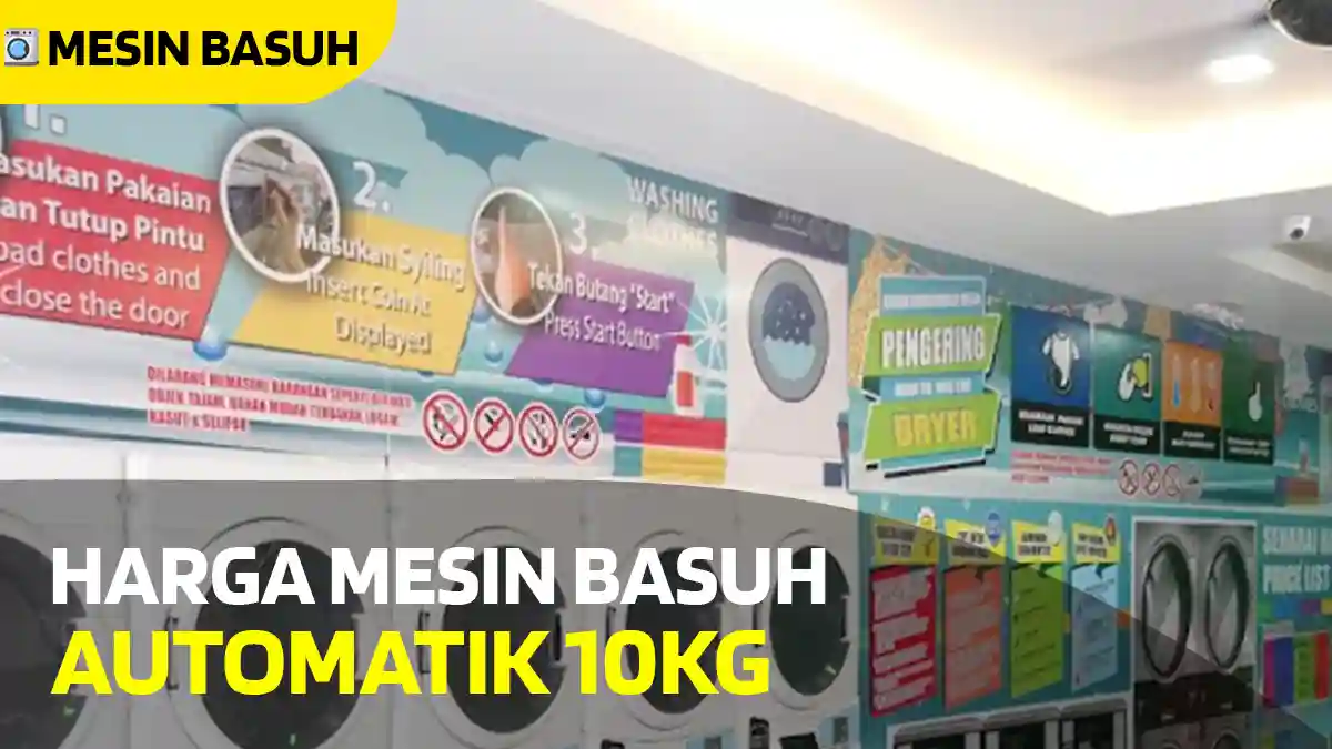 Harga Mesin Basuh Automatik 10kg