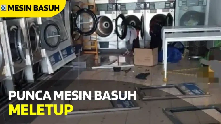 punca mesin basuh meletup