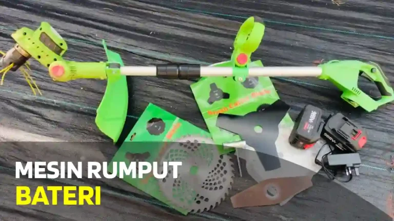 Mesin rumput bateri