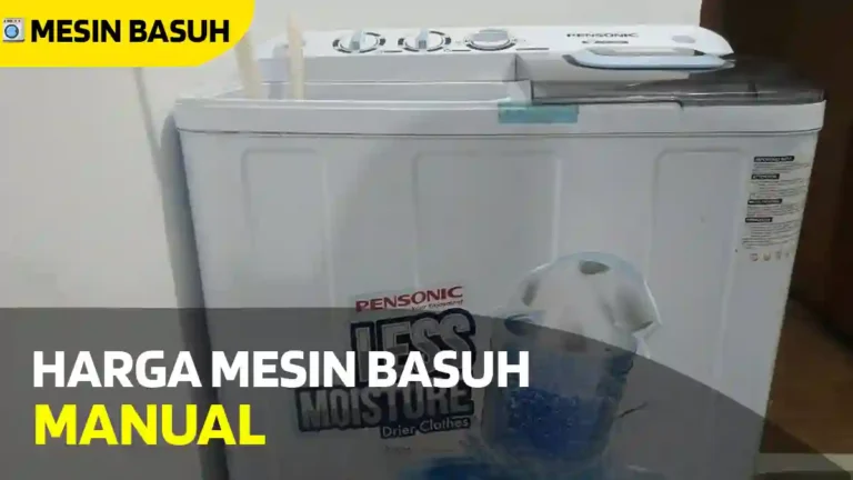 Harga Mesin Basuh Manual